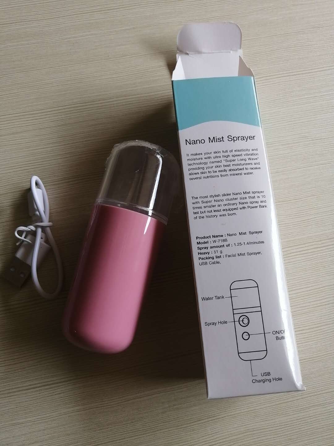 나노 페이셜 미스터 스프레이어 휴대용 얼굴 나노 미스터 - Facial Steamer Nano 리뷰 및 가격