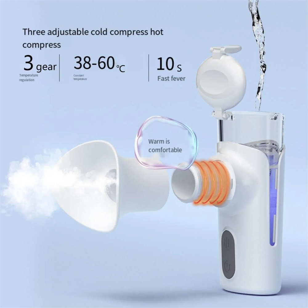 새로운 나노 스프레이어 온냉 눈 얼굴 분무기 미니 휴대 - Facial Steamer Nano 리뷰 및 가격